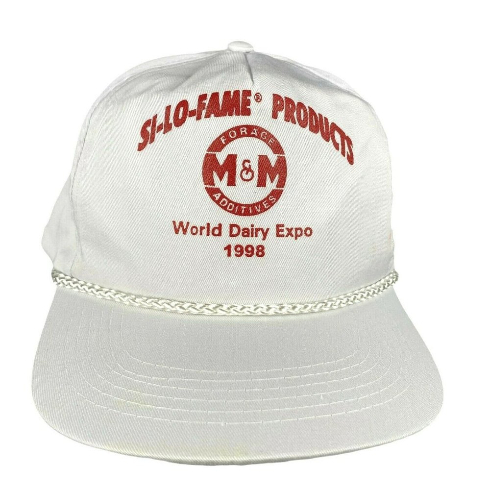 Vintage World Dairy Expo 1998 SiLo Fame Mens Hat